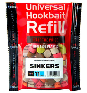 Fjuka Sinkers Mixed Colour Refills