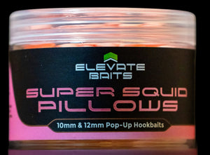 Elevate Baits Super Squid Pillows 10 & 12mm Pop Ups