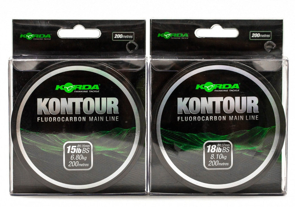 Korda Kontour Fluorocarbon 200m Spools