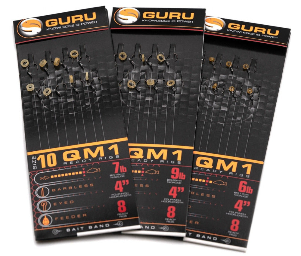 Guru 4" QM1 Bait Band Rigs