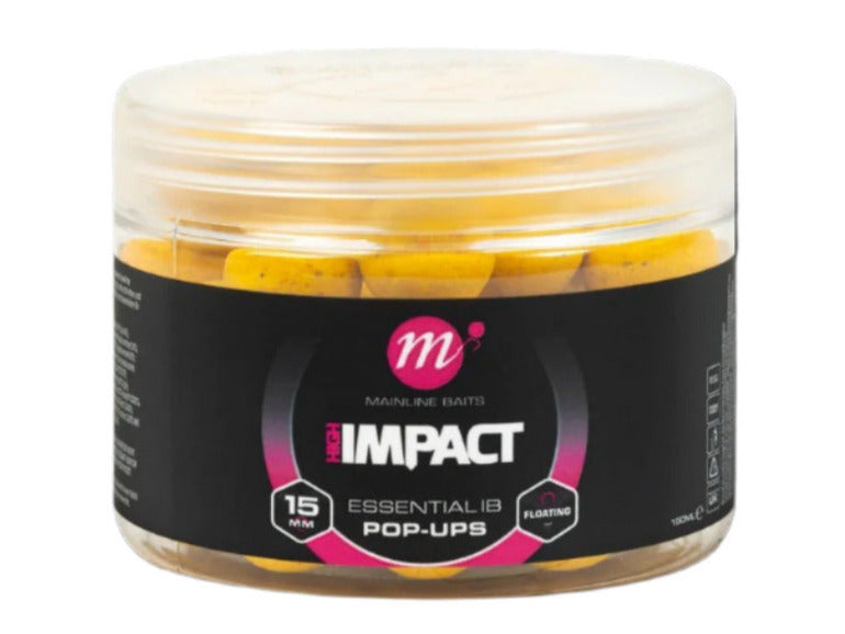 Mainline Baits Hi Impact Essential IB Pop-Ups 15mm
