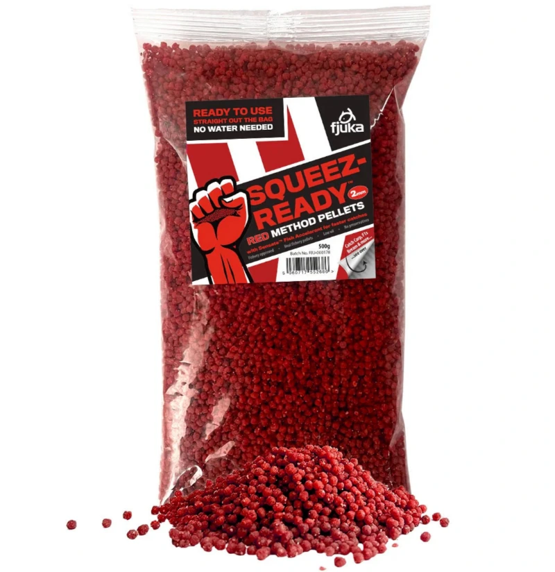 Fjuka Squeez-Ready Coloured Method Pellets