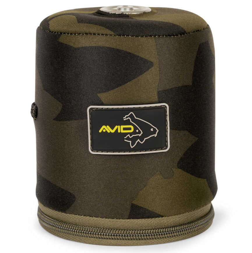 Avid Carp Camo Neoprene Gas Canister Holder