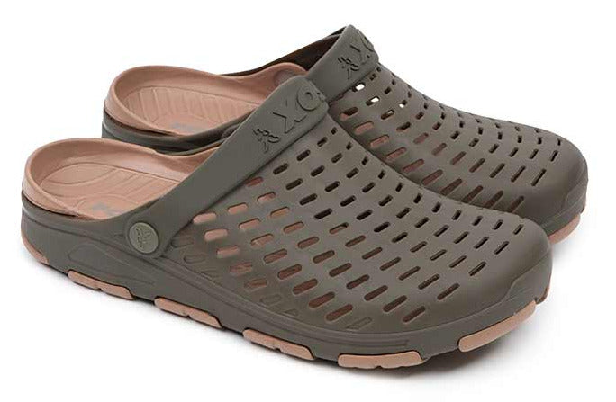 Fox Khaki Clogs