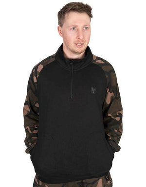 Fox LW Black/Camo Quarter Zip