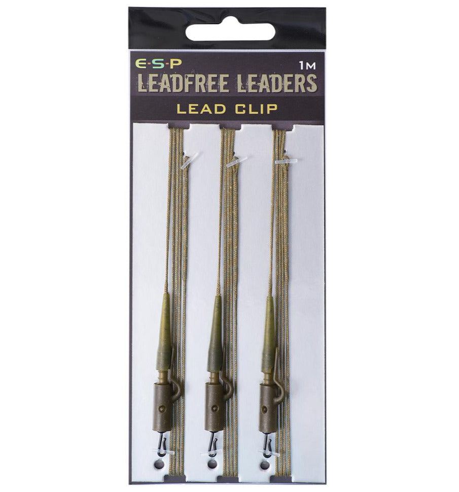 ESP Lead Free Leaders 1m Lead Clip