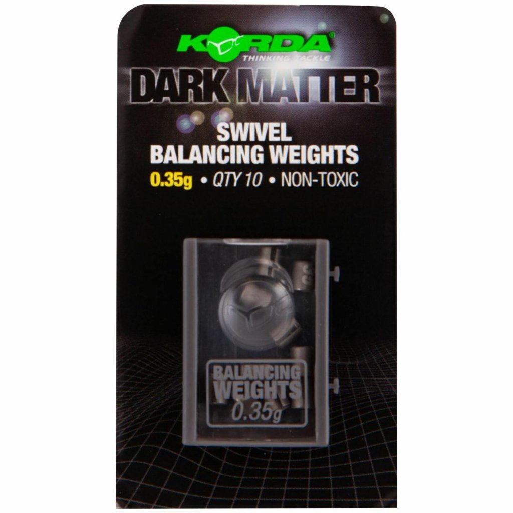 Korda Dark Matter Swivel Balancing Weights - Mixed Pack