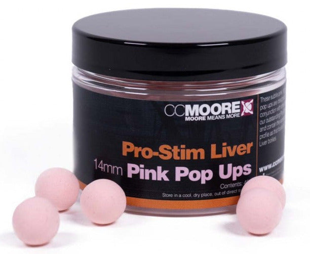 CC Moore Pro-Stim Liver Pink Pop Ups