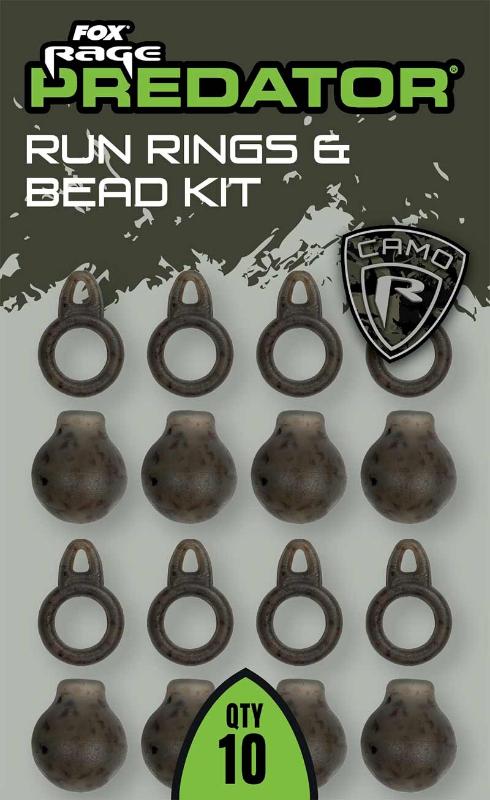 Fox Rage Predator Camo Run Rings & Bead kit