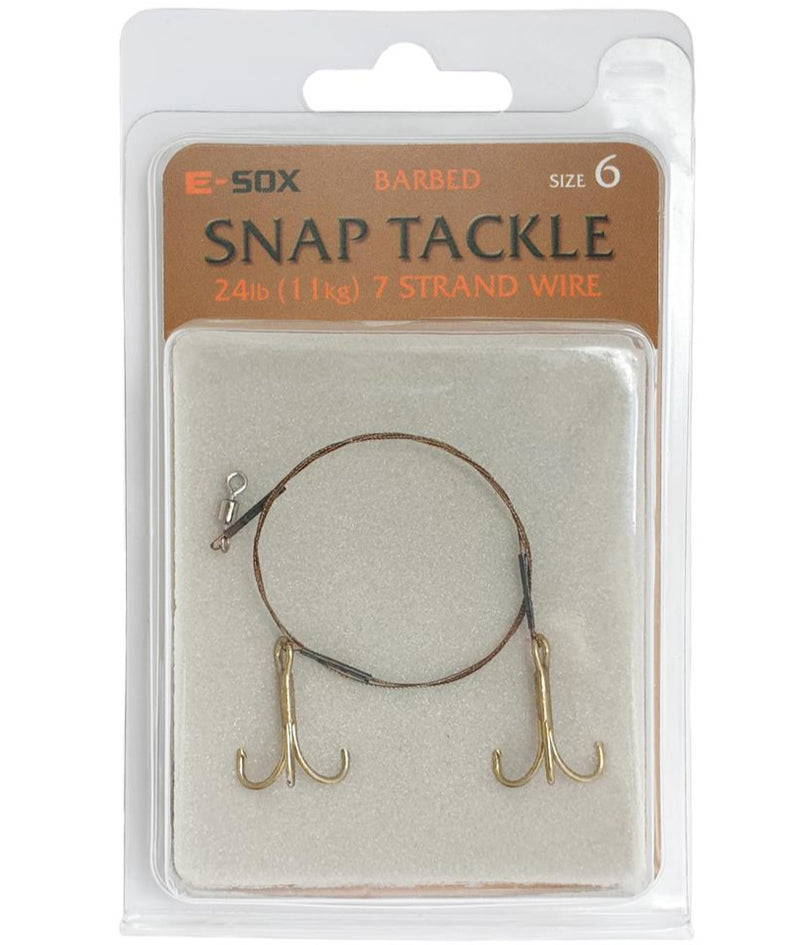 Drennan E-Sox 7-Strand Pike Wire Trace - 15m Spool In 20lb, 24lb, Or 28lb Strength