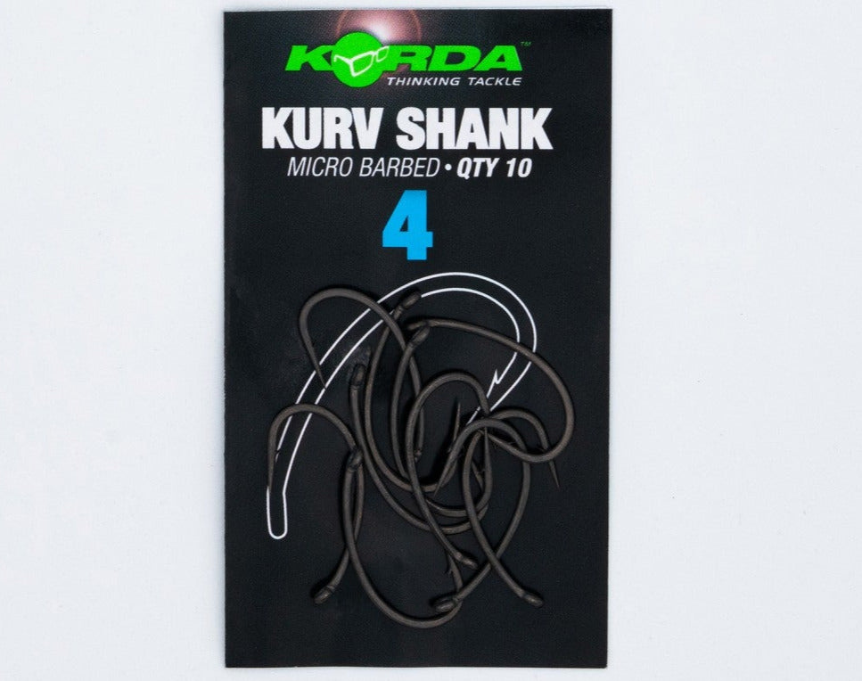 Korda Kurv Shank Hooks