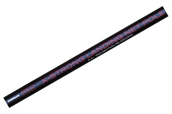 Drennan Red Range Telescopic 2.4m Landing Net Handle, Coarse Nets, Drennan, Bankside Tackle