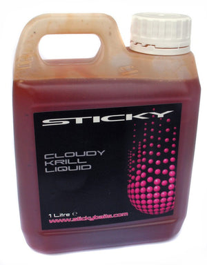 Sticky Baits Cloudy Krill Liquid, Bait Additives, Sticky Baits, Bankside Tackle