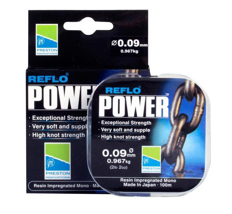 Preston Innovations Reflo Power Hooklink Line, Coarse Line, Preston Innovations, Bankside Tackle