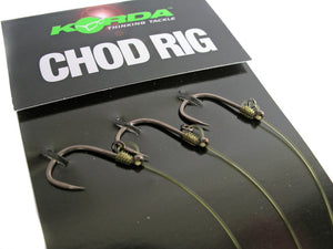 Korda Ready-Tied Chod Rigs Barbed, Ready Tied Rigs, Korda, Bankside Tackle