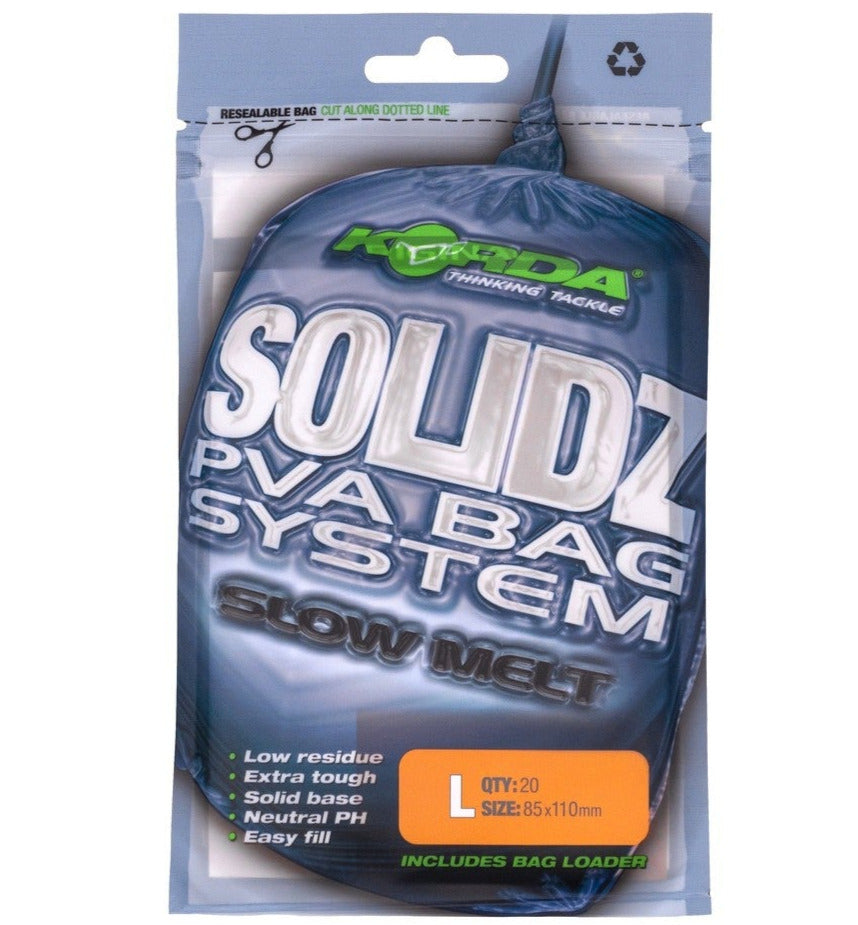 Korda Solidz Slow Melt PVA Bags