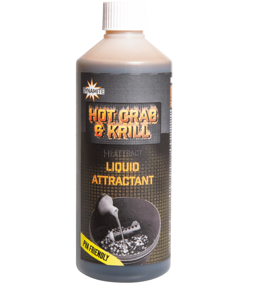 Dynamite Baits Hot Crab & Krill Liquid Attractant