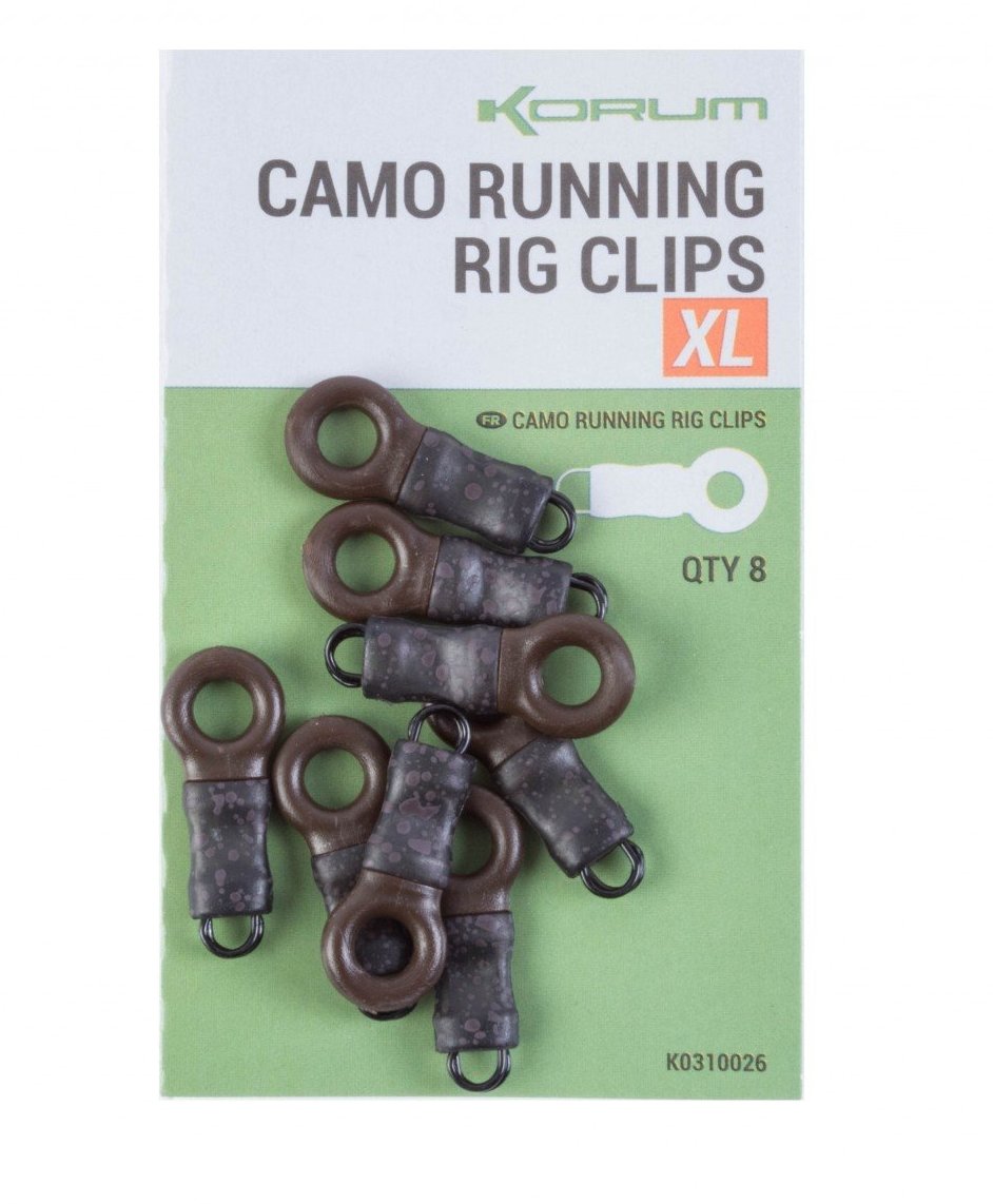 Korum Camo Running Rig Clips