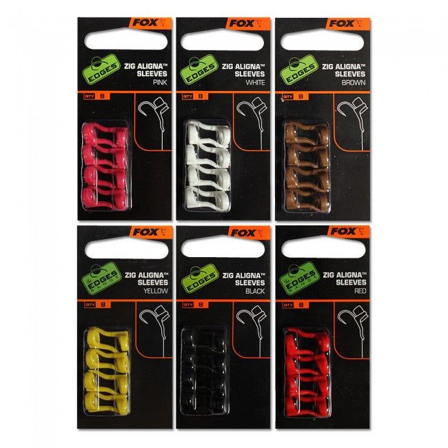 Fox Edges Zig Aligna Sleeves, Zigs & Floaters, Fox, Bankside Tackle