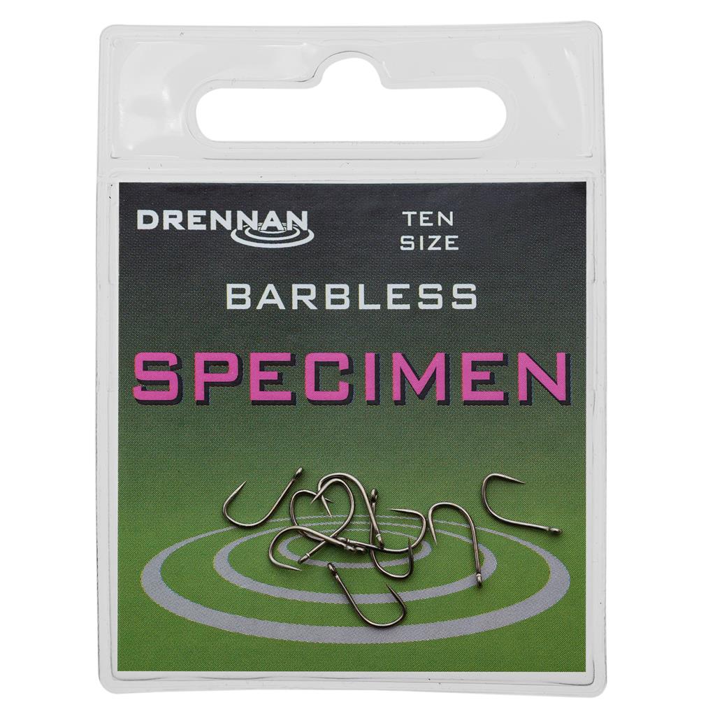 Drennan Specimen Barbless Eyed Hook