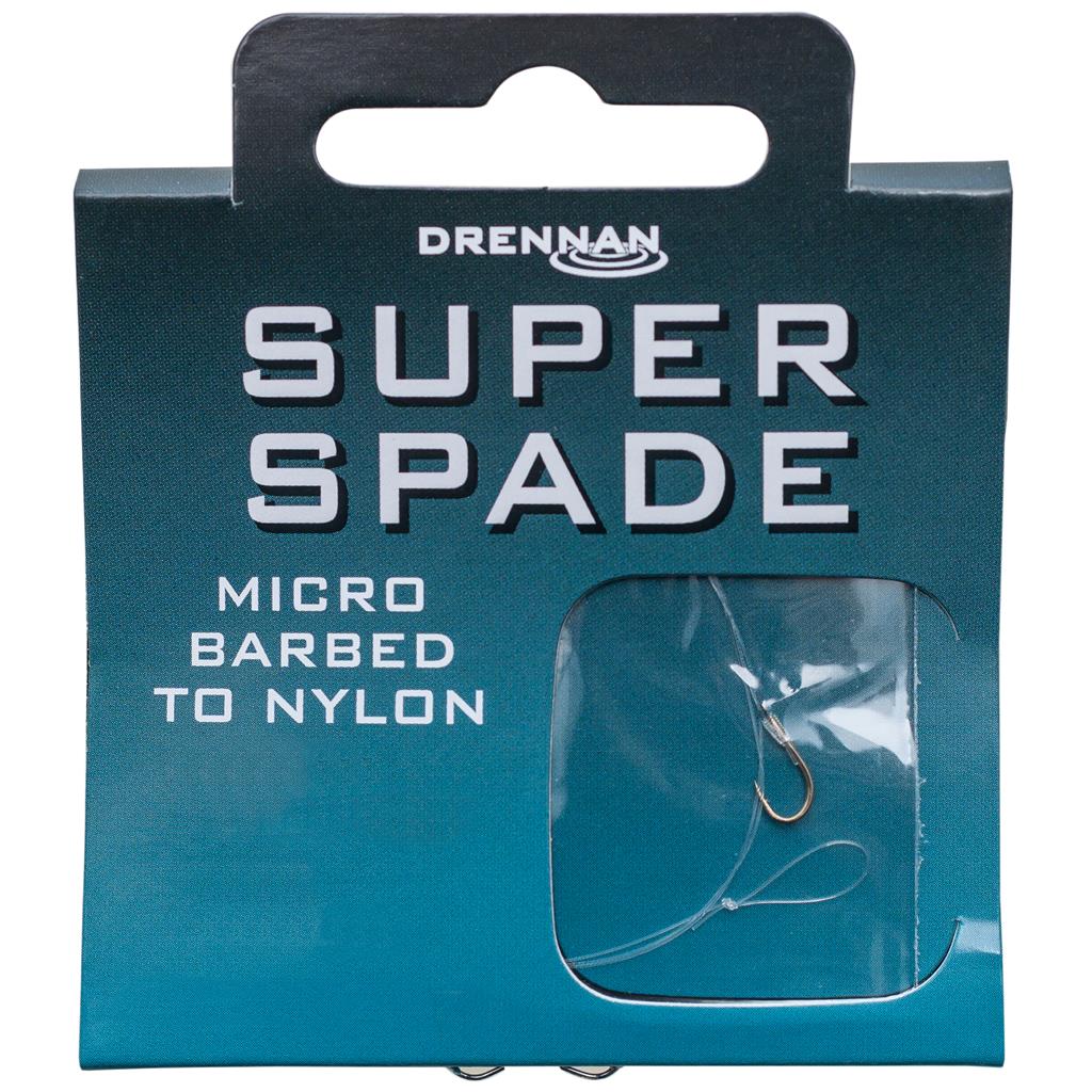 Drennan Super Spade Hooks To Nylon