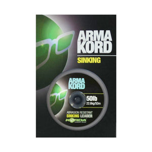 Korda Arma Kord Sinking Braided Leader, Leadcore, Leaders & Tubing, Korda, Bankside Tackle