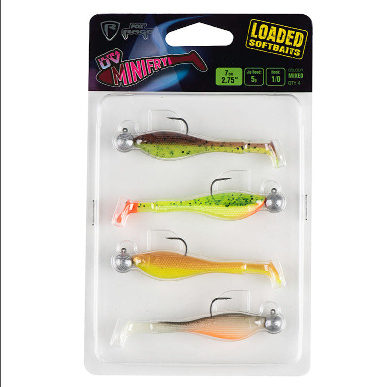 Fox Rage Ultra UV Mini Fry Loaded Lure Pack