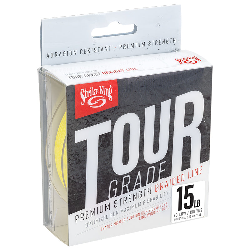 Tresse PowerPro Hi-Vis Yellow 275m - 0.08 à 0.36mm, Pêche Leurre, Made In USA
