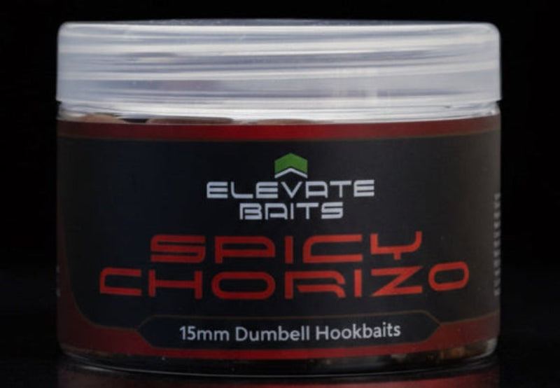 Elevate Baits Spicy Chorizo 15mm Dumbell Hookbaits