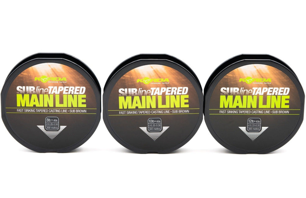 Korda Subline Tapered Mainline – Bankside Tackle