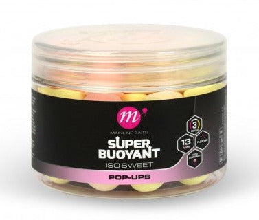 Mainline Baits ISO Sweet Super buoyant Pop Ups 13mm PWY Mix