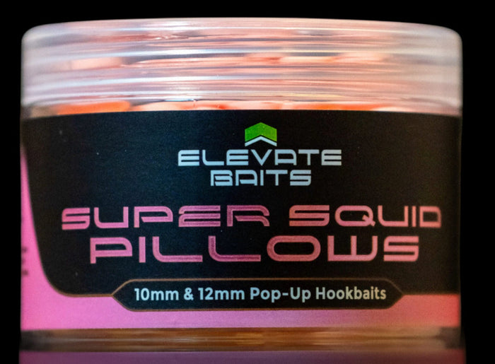 Elevate Baits Super Squid Pillows 10 & 12mm Pop Ups