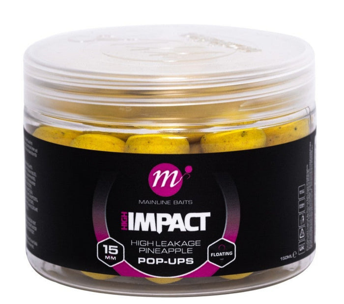 Mainline Baits Hi Impact High Leakage Pineapple Pop-Ups 15mm