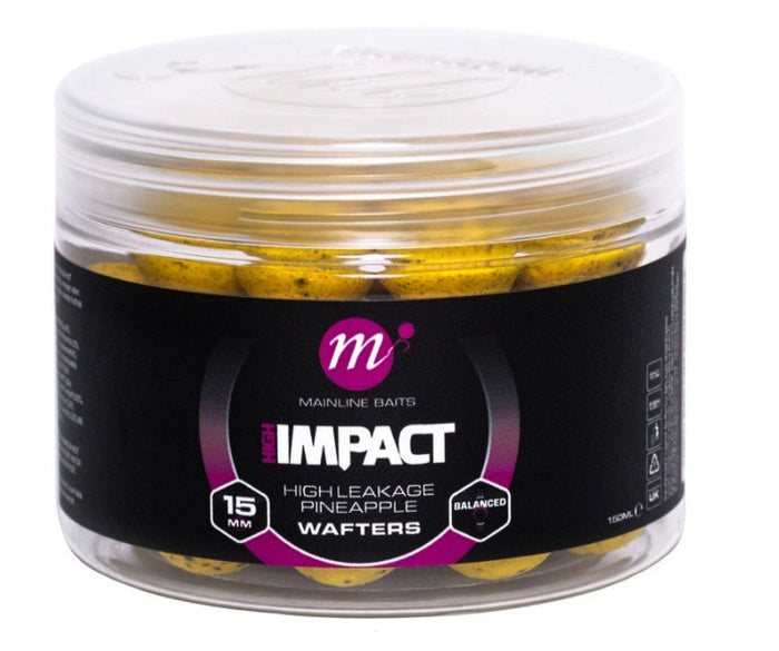 Mainline Baits Hi-Impact High Leakage Pineapple Wafters 15mm