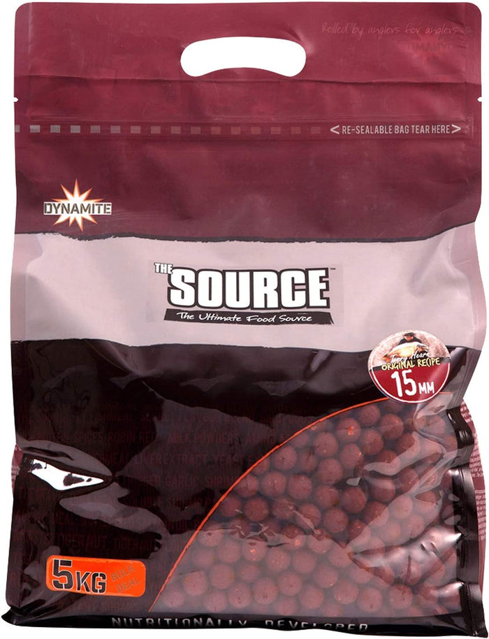 Dynamite Baits The Source Shelf-Life Boilie 5kg Bag