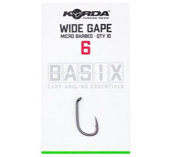 Korda Basix Wide Gape Hooks