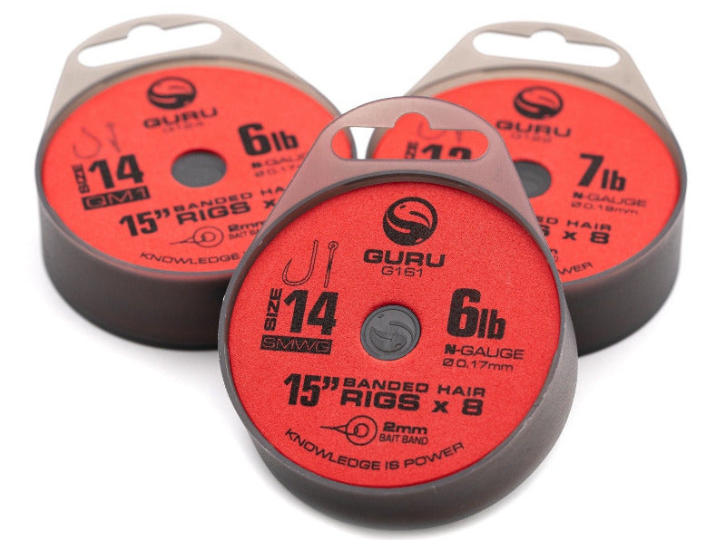 Guru SMWG Bait Band Rigs 15"
