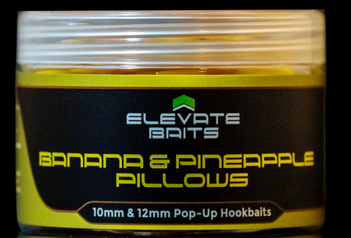 Elevate Baits Pineapple & Banana Pillows 10 & 12mm Pop Ups