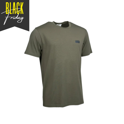 Nash Make It Happen Carp Logo T Shirt Green