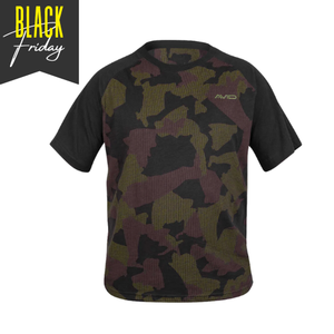Avid Carp Distortion Camo Lite T-Shirt