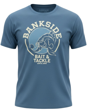 Bankside Carp Down T Shirt Teal