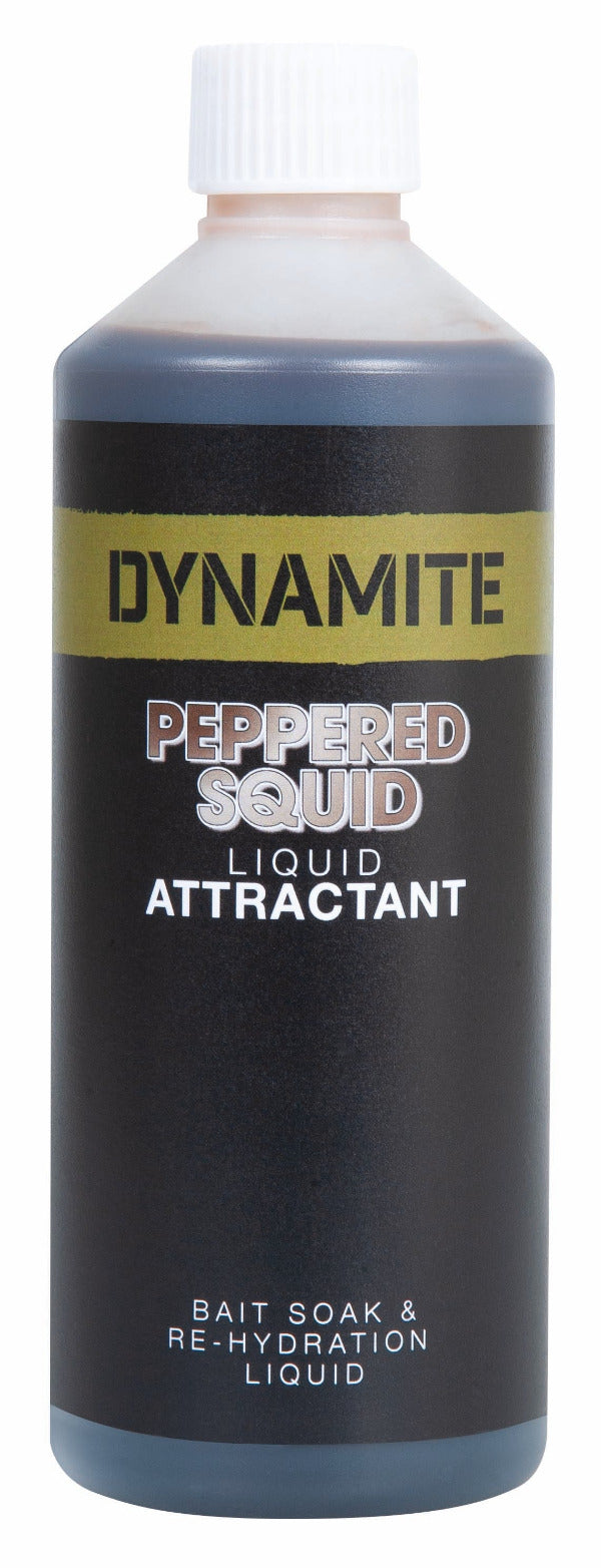 Dynamite Baits Peppered Squid Liquid Attractant 500ml