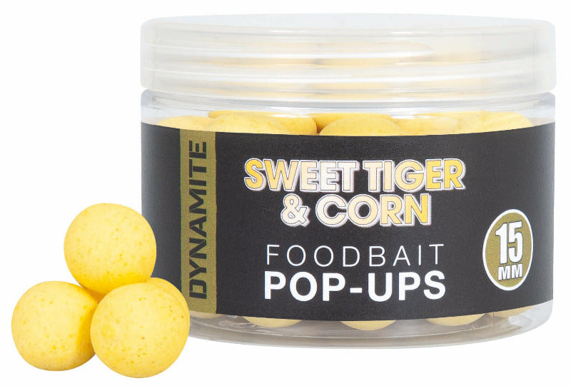 Dynamite Baits Sweet Tiger & Corn Pop Ups 15mm