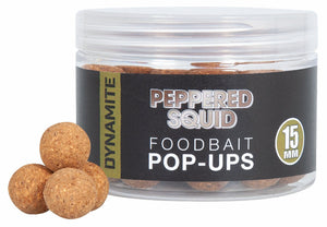 Dynamite Baits Peppered Squid Pop Ups 15mm