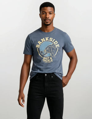 Bankside Carp Down T Shirt Teal