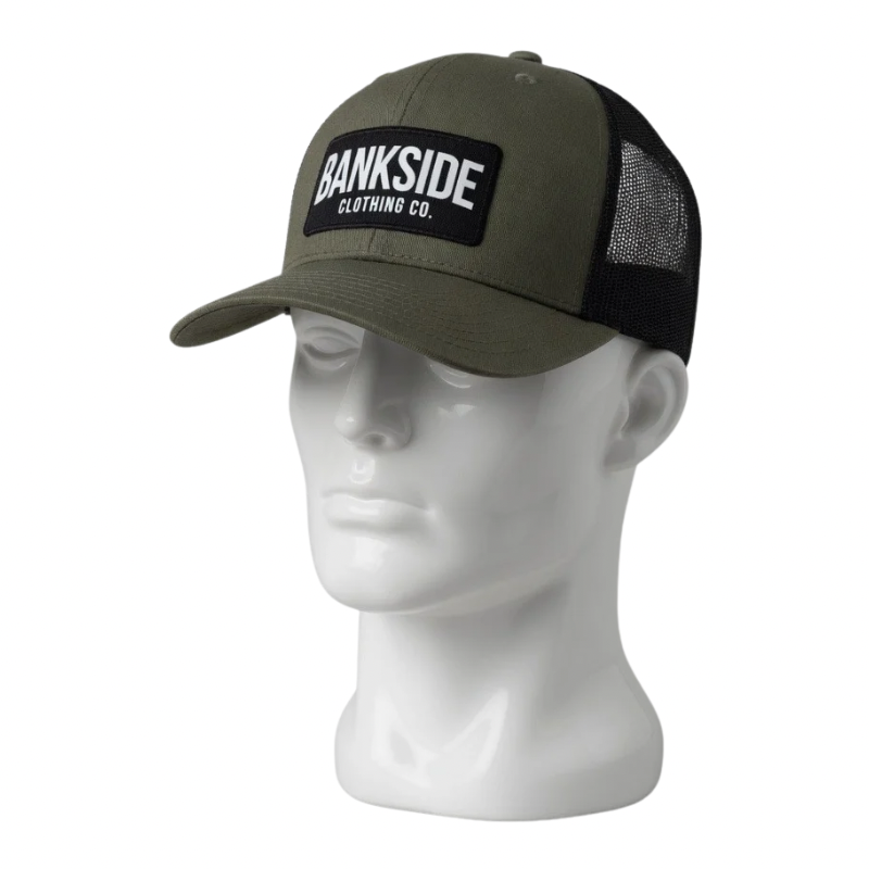 Bankside Contrast Trucker Green/Black