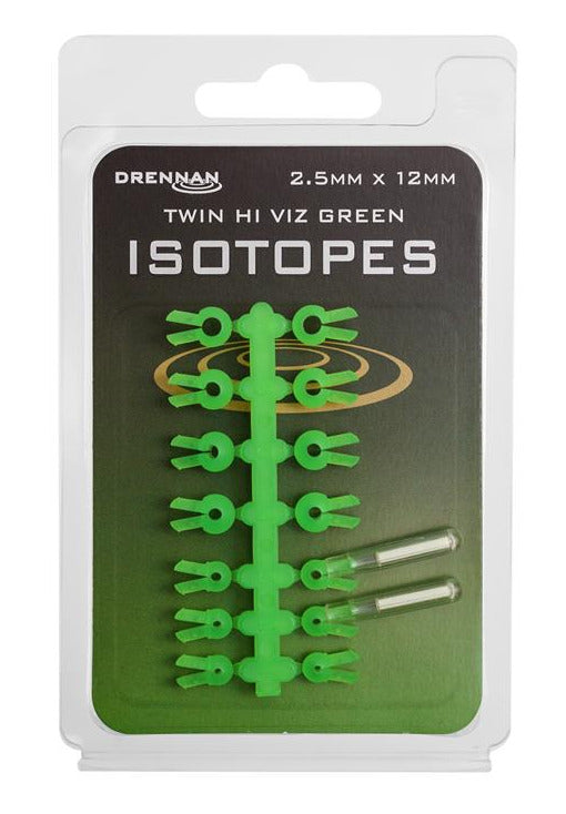 Drennan Twin Hi-Viz Green Isotopes