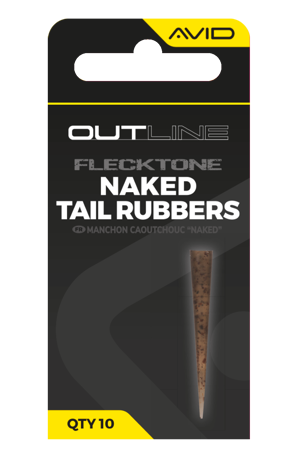 Avid Carp Flecktone Naked Tail Rubbers