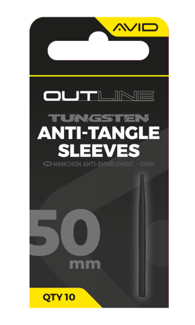 Avid Carp Outline Tungsten Anti Tangle Sleeves
