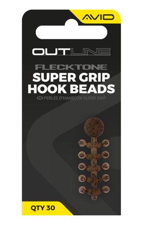 Avid Carp Outline Flecktone Super Grip Hook Beads